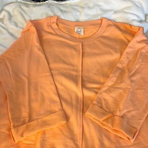 Fantastic Fawn cropped sleeved top